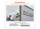 Air Conditioner Wall Sleeve 42 in with Exterior Grille Wall AC Sleeve V952-KDCJT42INCHD3IX7CV0