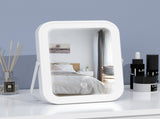 Lighted Vanity Mirror, Makeup Mirror with Light, Dimmable Touch Screen, Portable Travel Mirror with V1369-AZ3-W-06478