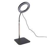 Floor Plant Grow Light Black 6 Inch USB Full Spectrum Led Dimmable Timer Floor Standing Halo Growing V1294-YM0901-3111240085211