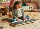 Black 44 Key Portable Mini Keyboard with 100 Tones, 50 Rhythms, and Headphone Output V178-69024