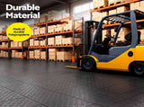 Giantz Garage Floor Tiles Interlocking PP Flooring 25PCS 30x30cm Black GFT-30X30-25P-BK