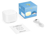 White Noise Machine Portable Sleep Therapy Device with 34 Natural Sounds 30/60/90 Minutes Timer 9 V1294-YM0901-L6718