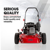 Baumr-AG Lawn Mower 139CC 17 Petrol Push Lawnmower 4-Stroke Engine Catch V219-MOWPSHBMRA17S