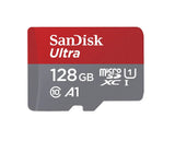 SanDisk Ultra 128GB microSD SDHC SDXC UHS-I Memory Card 140MB/s Class 10 Speed V1202-V2-FMS-MSDUL-128G4
