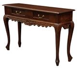 Seine 2 Drawer Carved Sofa Table V199-ST002CVM