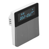 16A Smart Color Thermostat Programmable Smart Electric Heating Thermostat for Home Offices Shopping V1294-YM0706-3114230133313