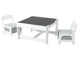 BoPeep Kids Table and Chairs Set Storage KD1032-LG