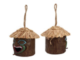 20x12cm Hanging Birdhouses Simulation Resin Garden Birdhouses Decor for Outdoor Corridor V1294-YM0703-3111230005411