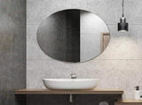 80cm Round Wall Mirror Bathroom Makeup Mirror by Della Francesca V63-831481