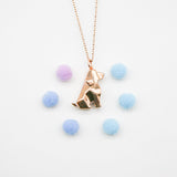 Gift Box - Dog Rose Gold Aroma Necklace Purify Oil Blend V760-GBAJ - 27