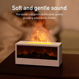 Aromatic Essential Oil Fireplace Diffuser Color Flame Diffuser Bonfire Fireplace Humidifier with V1102-GHJSQ002