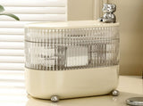 Plastic Cable Management Box Cosmetic Makeup Organizer for Office Home Desk Accessories Storage for V1294-YM0901-3117240060611