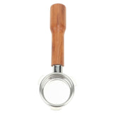 Bottomless Portafilter 54mm 3 Ears Solid Wood Handle Stainless Steel Coffee Bottomless Filter for V1294-YM0703-3113230088811