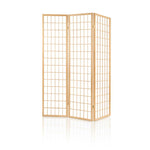 Artiss 3 Panel Room Divider Screen 131x179cm Natural RD-4019-3P-NT