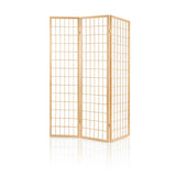 Artiss 3 Panel Room Divider Screen 131x179cm Natural RD-4019-3P-NT