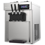 POLYCOOL Benchtop Soft Serve Ice Cream Machine, 3 Flavours, 2Twist, Frozen Yoghurt, Acai Maker, V219-ICMIMCPC263A