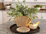 Handmade Woven Storage Basket, Versatile Flower Vase for Dried Plants, Stylish Organizer for Home V1192-AZ-W-24402