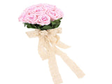 Artificial Wedding Bouquet Fade Proof Minimalist Realistic Silk Roses Bridal Bouquet for Prop V1294-YM0901-3115250086311