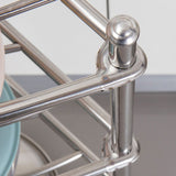 Stainless Steel Bathroom Storage Shelf,Four-Layer Storage Rack, Bathroom Triangular Rack, Washbasin V1161-107890