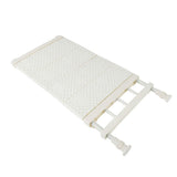 Upgraded Adjustable Storage Rack Space Saving Compartment Collecting Shelf White 53-90cm V1294-YM0727-JY14516-04