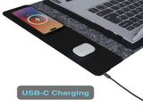 Laser Wireless Charging Laptop Sleeve Up to 16 Inch Black V1031-WC-S16B-839