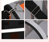 Size L Black Foldable Pet Carrier Bag - Lightweight, Breathable, and Spacious for All Seasons V888-ELOSUNG21994