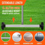 17inch Telescoping Magnetic Sweeper Magnet Broom Rolling Pick Up 8.8Lbs Portable V465-85002