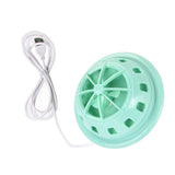 Mini Ultrasonic Dishwasher Portable USB Household Fruit Dishwasher for Home KitchenGreen V1294-YM0523-3113210186112