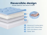 Giselle 5cm Mattress Topper Pillowtop toppers Double-Sided Single TOPPER-DS-S