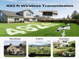 7-in-1 Wireless Weather Station, 190.5 mm VA Display, Solar Powered Outdoor Sensor, Rain Gauge, V952-TYNQXZWX75AA08QNY001V3