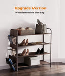 4 Tier Metal Shoe Rack Storage Organiser for Entryway and Bedroom V178-84800