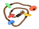 194cm Disc Swing Rope Plastic Multicolor Platforms for Children Balconies Courtyards Outdoor V1294-YM0714-3116210073911