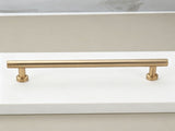 128mm Hole Spacing Hammered Tube Cabinet Pull 4pcs V1221-XM-LB331-GM22