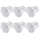 6Pcs European Modern Chandelier Fabric Lampshade Wall Lamp Cover Light Fittings White V1294-YM0901-3119200094111