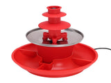 3 Tier Electric Chocolate Fountain Machine Automatic Melting Chocolate Fondue Fountain Party V1294-YM0901-3118250186311
