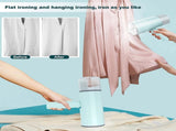800W Foldable Handheld Travel Clothes Steamer 4.7oz Tank Quick Steam Green V1263-JX-5904