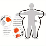 Oversized Inflatable Easter Bunny Costume USB/Battery Powered V728-LP601099698562921