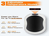 10000mAh Rechargeable Hand Warmer & Power Bank - 2-Sided Heating, Portable USB V1263-JX-6009