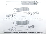 Handheld Electric Sanding Stick with Quick-Change Hex Shank for Wood Metal Plastic Glass Stone V1341-ZY-6M5R8SXN-RED