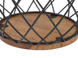 Coffee Capsule Holder Fruit Shaped Stylish Coffee Pod Storage with Wooden Base Lid Home Decor Black V1294-YM0901-3118240263312