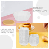 Oil-Proof White Paper Cupcake Holders, Great for Baking, 2000Pcs V1366-AZ2-W-17572
