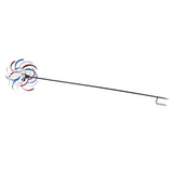 Outdoor Metal Wind Spinners LED Light Solar Powered Windmill for Yard Garden Lawns Decoration V1294-YM0715-3111210461011