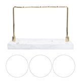 Marble Toothbrush Organizer, Resin Material, Multi-Color, Simple Design for Home V1366-AZ2-W-23681