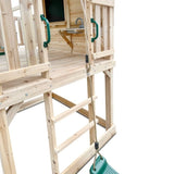 Lifespan Kids Kingston Cubby House with 2.2m Green Slide V420-LKCH-KING-GRN