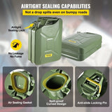 VEVOR Jerry Fuel Can, 20 L Portable Jerry Gas Can with Flexible Spout System, Rustproof ＆ V952-JBYTHSBDDWC4LF1DFV0