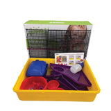 Hamster Fun Home Large Mouse Cage 40.5x30x37cm Pet Mice Rat Play House Enclosure V238-SUPDZ-39649153581136