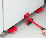 2 Pcs Red Heavy Duty Furniture Moving System, Sliding Dolly Tools for Easy Transport of Appliances, V888-ELOSUNG17625