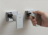 Bathroom Shower Bath Hot and Cold Square Mixer WATERMARK Certified in Chrome V63-847891