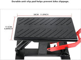 Motorcycle Jack Dirt Bike Stand Adjustable Lift Hoist Table Height Lifting Stand V324-CS-TD-059