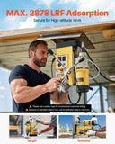 Magnetic Drill 1400W 2878 lbf Mag Drill Press 2 in Boring Diameter 6 Bits Yellow V952-CLZJP6JT50MM91ULEV3
